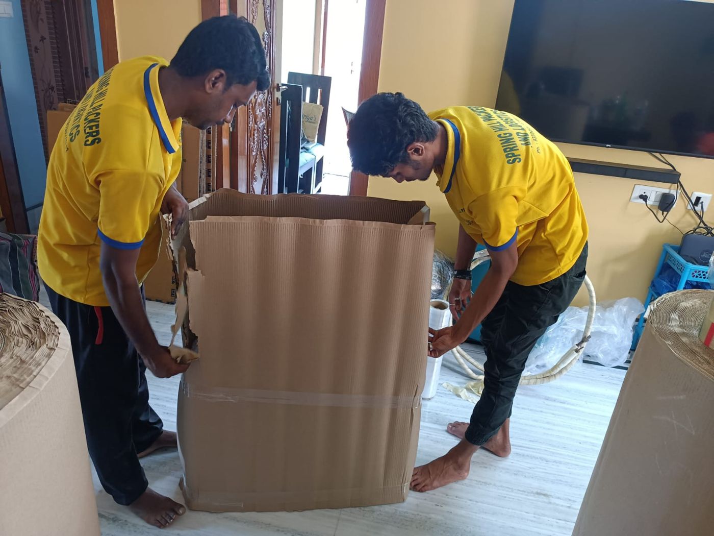 Relocation work by Spring Hill in Ranihati