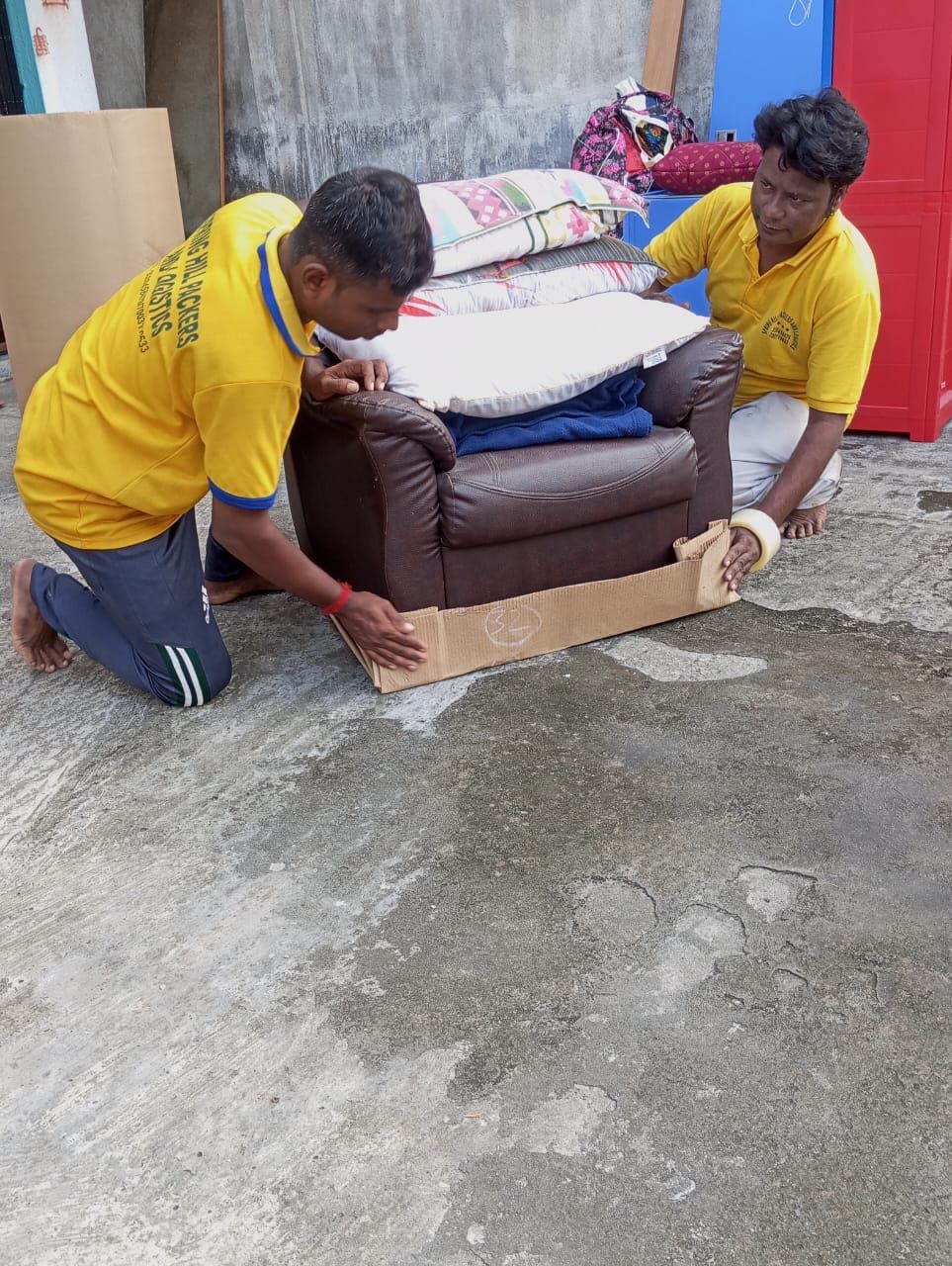 Relocation work by Spring Hill in Jhargram