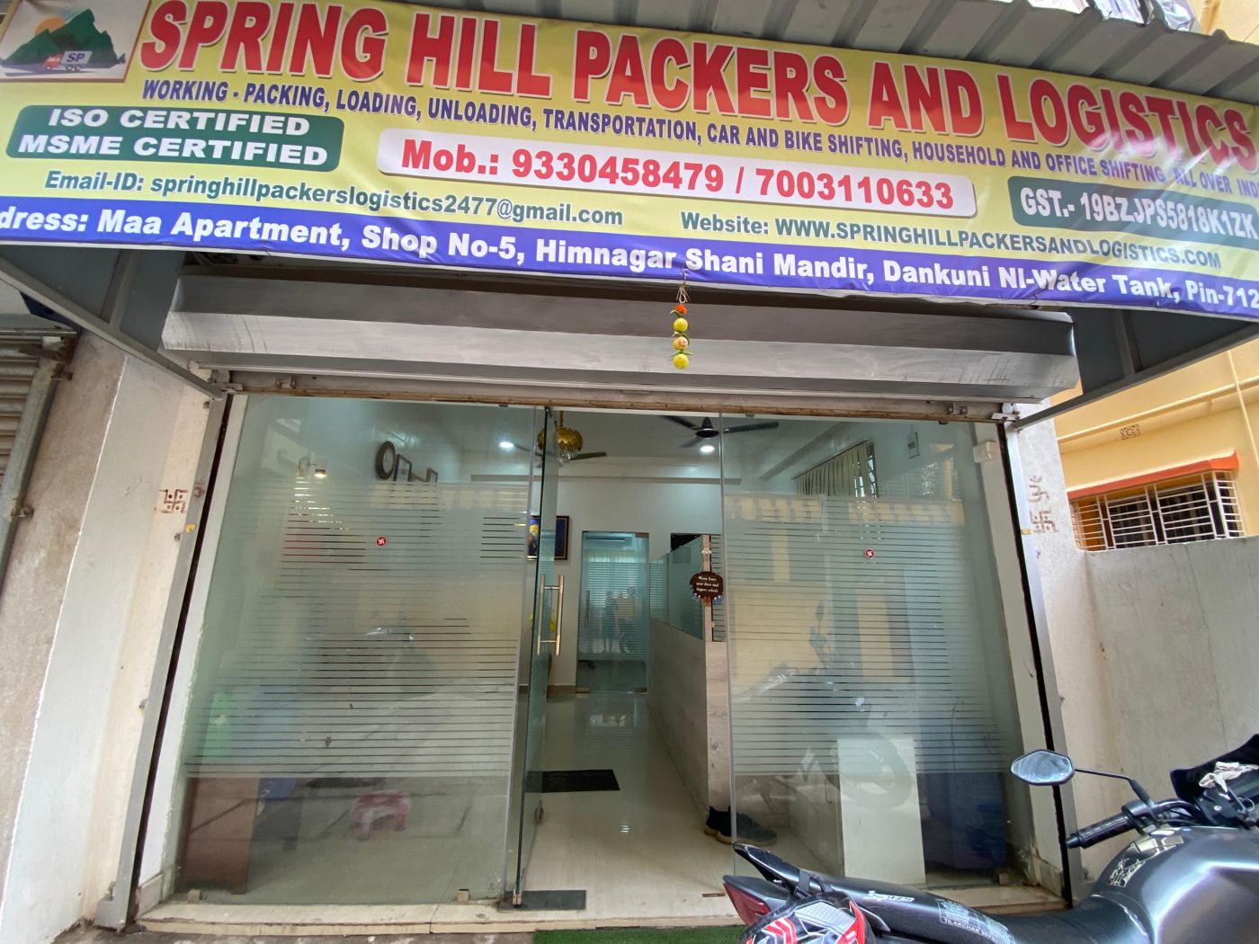 Relocation work by Spring Hill in Egra