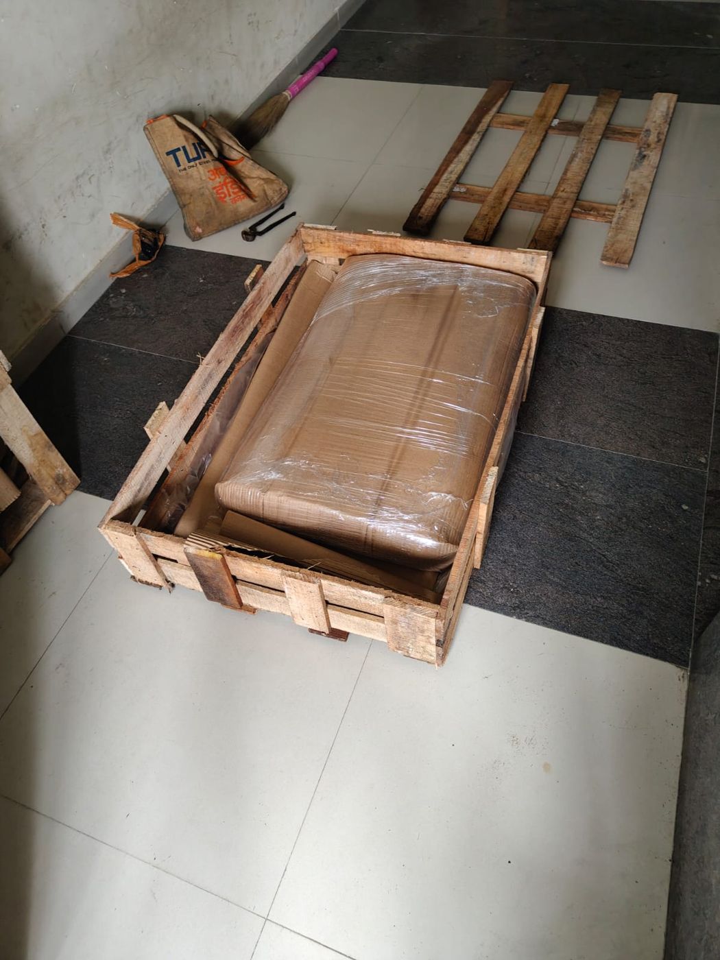 Relocation work by Spring Hill in Andul