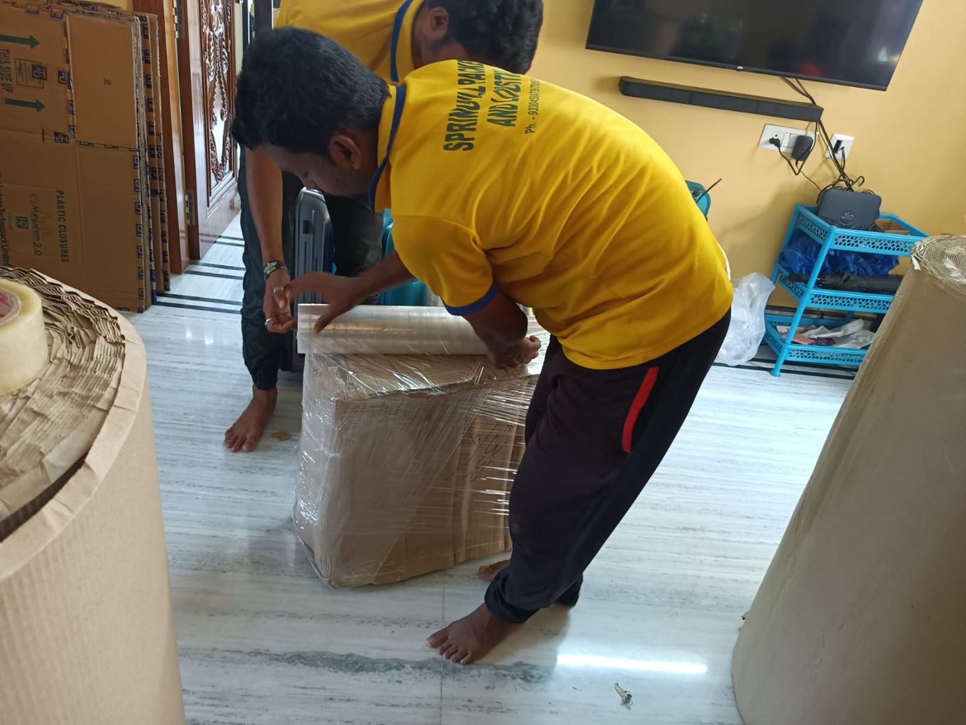 Relocation work by Spring Hill in Jamuria